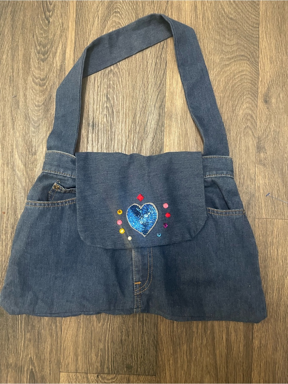 VTG 70-80s Upcycled Levis Denim Purse!